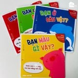  Sách combo 4 cuốn - Bạn là ai vậy (dành cho trẻ từ 0-3 tuổi) 