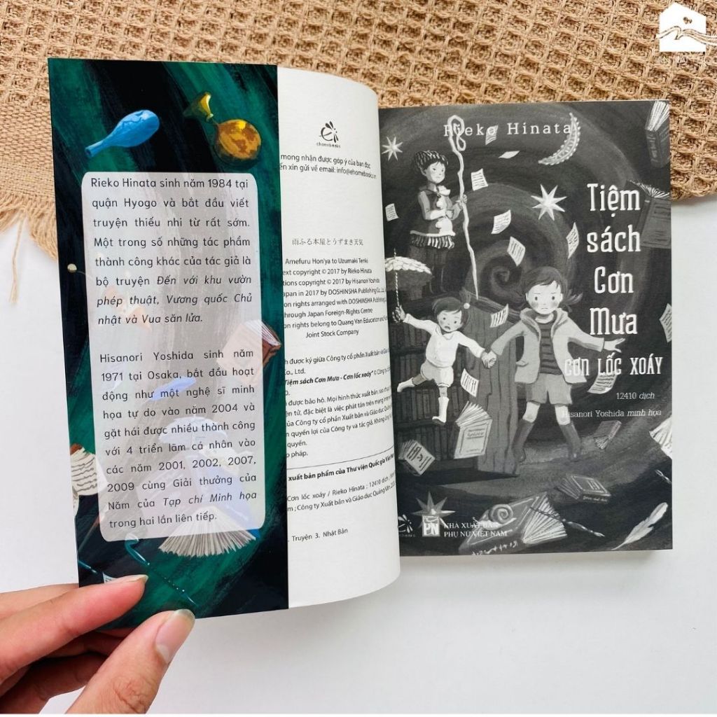  Sách - Tiệm sách cơn mưa - Cơn lốc xoáy 