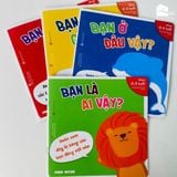  Sách combo 4 cuốn - Bạn là ai vậy (dành cho trẻ từ 0-3 tuổi) 