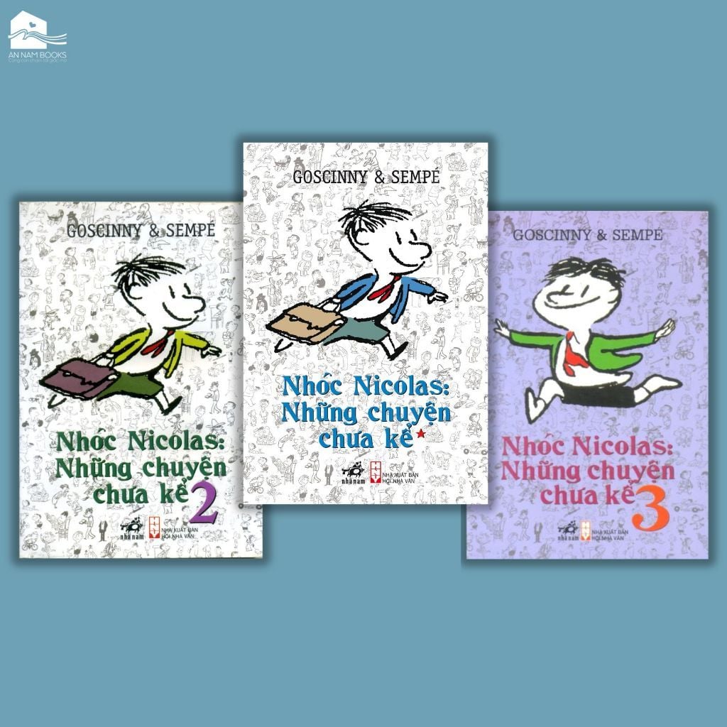  Sách - Bộ truyện Nhóc Nicolas: Những chuyện chưa kể (Tái bản) - Bán lẻ 