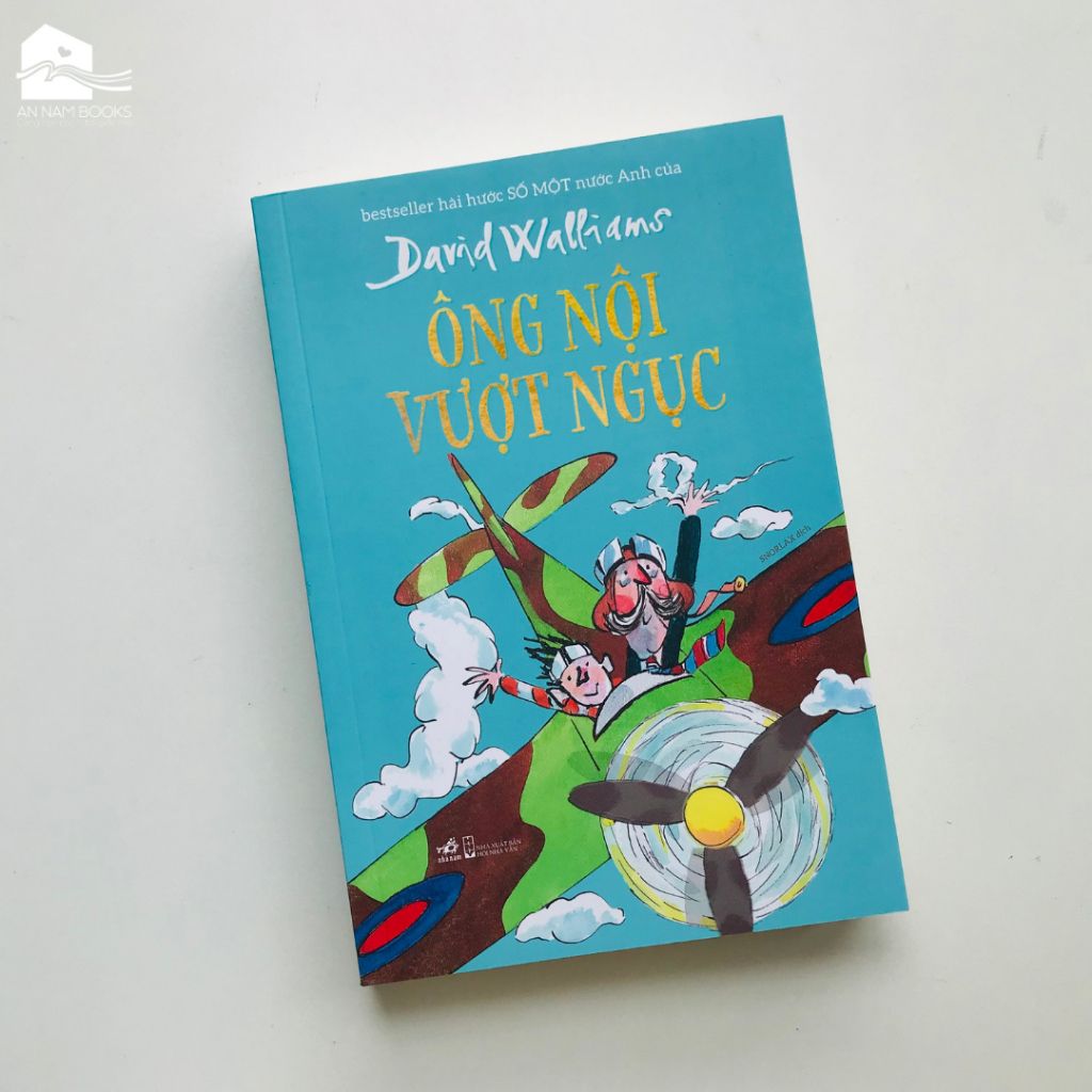  Sách - Ông nội vượt ngục (David Walliams) - Tái bản 