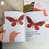  Sách Ehon Nhật Bản - Combo 6 cuốn Ai ở sau lưng bạn thế - Dành cho bé 0-3 tuổi 