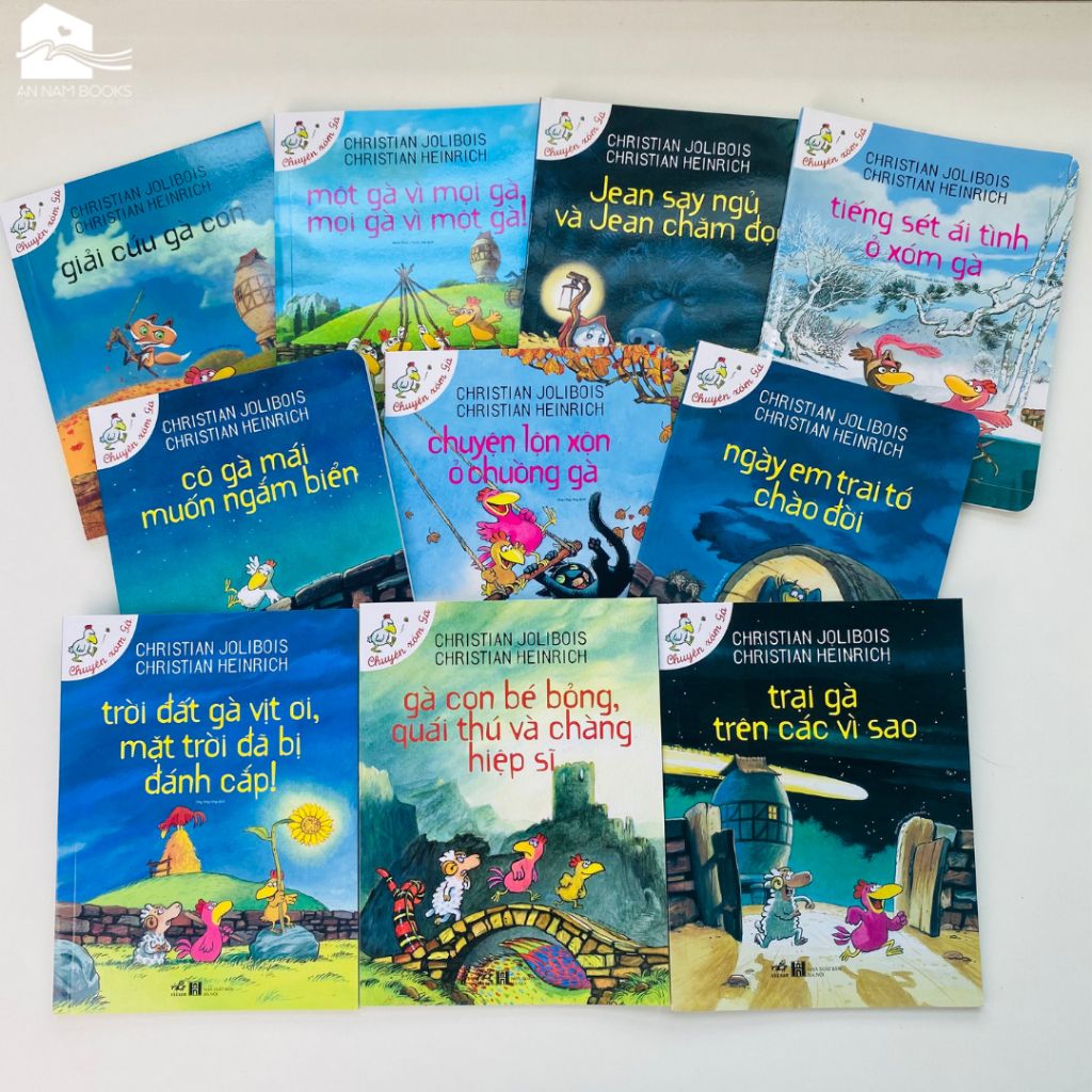  Sách - Chuyện xóm gà phần 1 (Bán lẻ) 