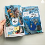  Sách - Nhiệm vụ khoa học kỳ bí Tập 3: Phiêu lưu về kỷ Phấn Trắng – Chạm trán khủng long 