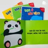  Sách combo 4 cuốn - Bạn là ai vậy (dành cho trẻ từ 0-3 tuổi) 
