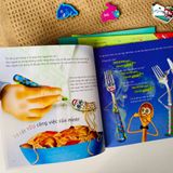  Sách song ngữ cho bé 3-8 tuổi - Hôi quá… mất vệ sinh quá! 