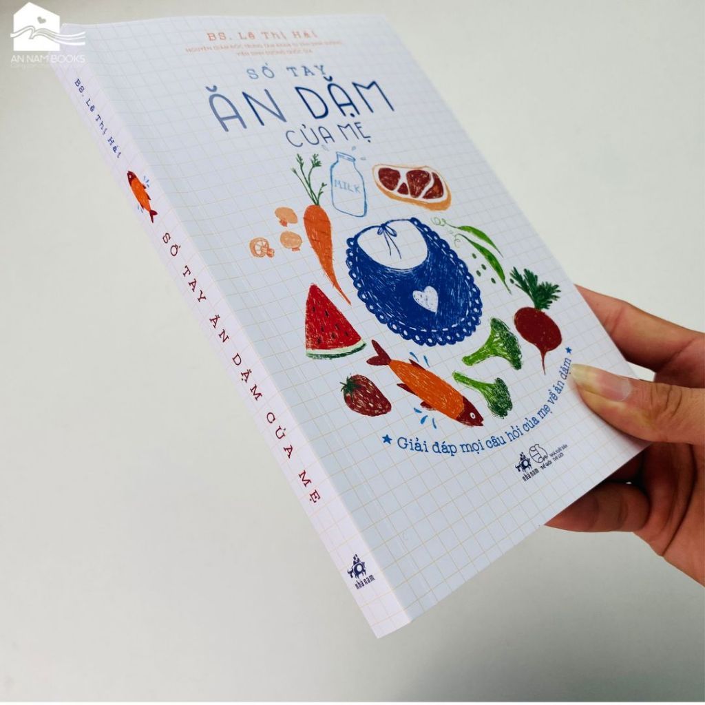  Sách - Sổ tay ăn dặm của mẹ (Bác sĩ Lê Thị Hải - Nhã Nam) 