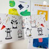  Sách Ehon Nhật Bản cho bé 0-6 tuổi - Điều kỳ diệu của sắc màu - Combo 4 cuốn 