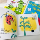  Sách Ehon Combo 3 cuốn Điều kỳ diệu của hình khối Ehon dành cho bé từ 0 6 tuổi 