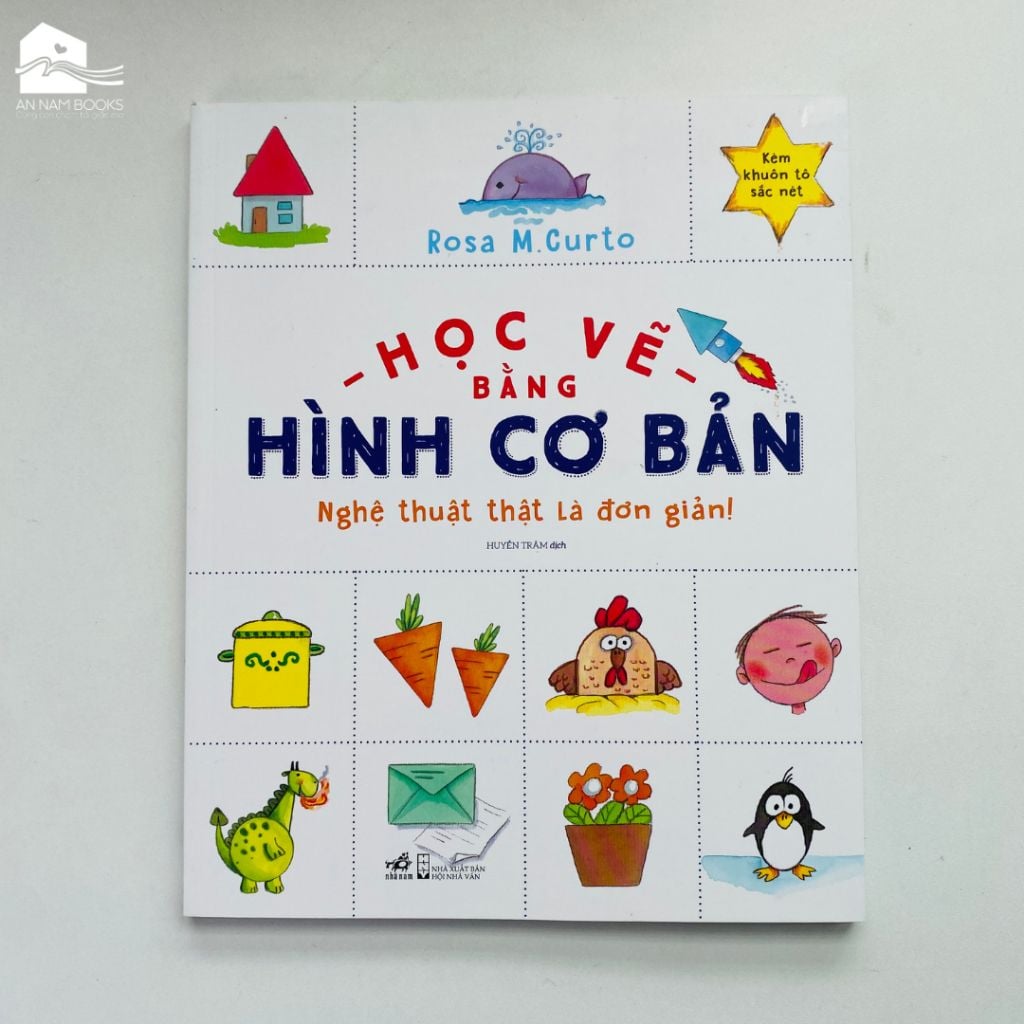  Sách - Học vẽ bằng hình cơ bản - Nghệ thuật thật là đơn giản (Tái bản) 