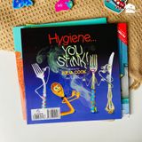  Sách song ngữ cho bé 3-8 tuổi - Hôi quá… mất vệ sinh quá! 