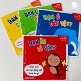  Sách combo 4 cuốn - Bạn là ai vậy (dành cho trẻ từ 0-3 tuổi) 