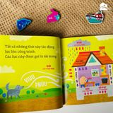  Sách song ngữ cho bé 0-6 tuổi - Bé Yêu Kỹ Thuật Kết Cấu Công Trình 