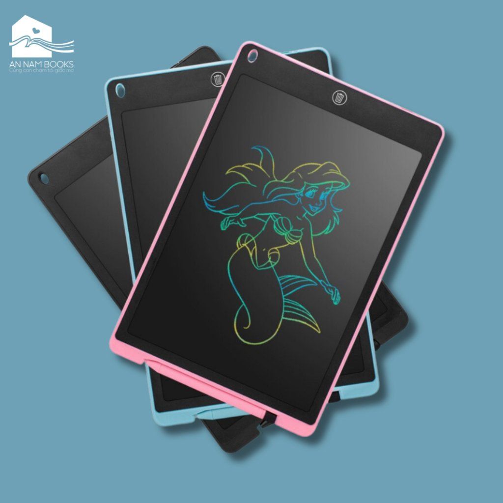 Bảng viết tự xoá - Bảng vẽ điện tử LCD thông minh cho bé 8.5-12 inch 