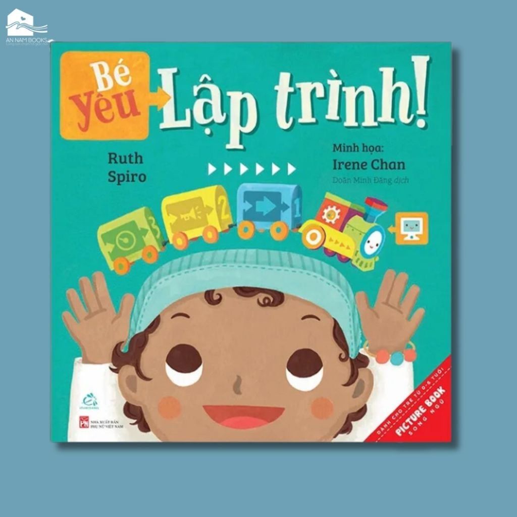  Sách song ngữ cho bé 0-6 tuổi - Bé yêu lập trình 