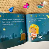  Sách song ngữ cho bé 0-6 tuổi - Bé yêu kỹ thuật hàng không vũ trụ 