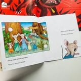  Sách Song ngữ kinh điển Combo 4 cuốn:Chú sâu háu ăn-Mẹ có phải là mẹ của con-Nếu bạn cho chuột cái bánh quy-Ai cũng nhìn 