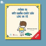  Sách cho bé 2-5 tuổi - Mình bị ướt quần chút xíu lúc đi tè 