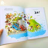  Sách bìa cứng - Cuộc phiêu lưu của quả lê khổng lồ 