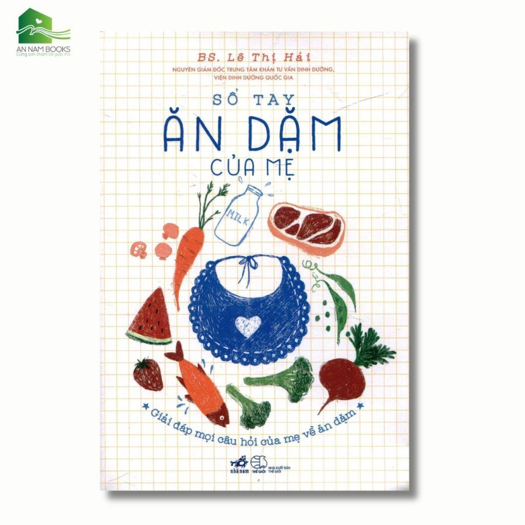  Sách - Sổ tay ăn dặm của mẹ (Bác sĩ Lê Thị Hải - Nhã Nam) 