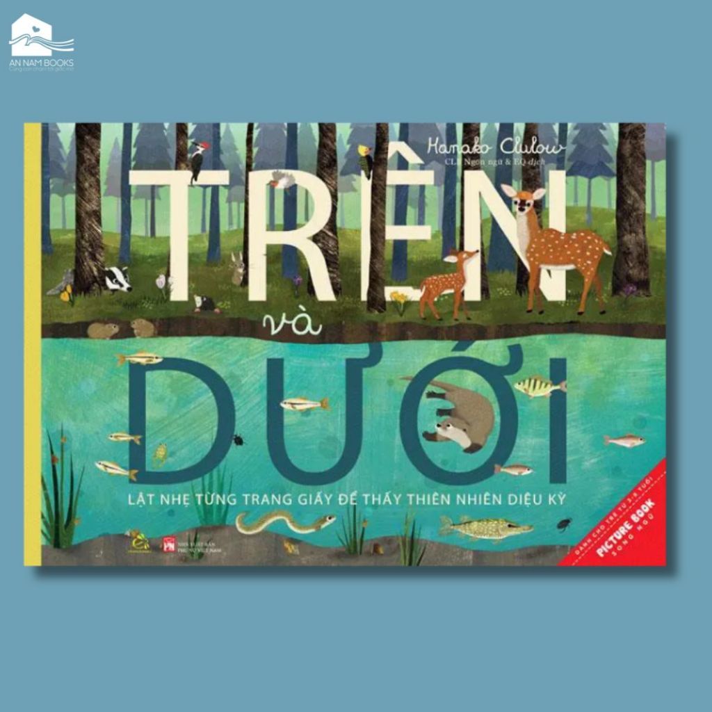  Sách song ngữ cho bé 3-8 tuổi - Trên và Dưới 