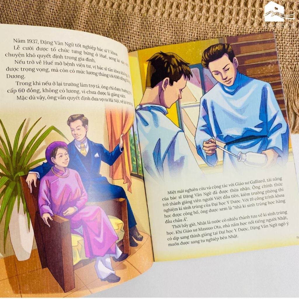  Sách - Bộ truyện Danh nhân khoa học Việt Nam 