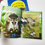  Sách song ngữ cho bé 3-8 tuổi - Gấu mèo Chester (Bán lẻ) 