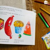  Sách song ngữ kinh điển - Chú sâu háu ăn - The very hungry caterpillar 