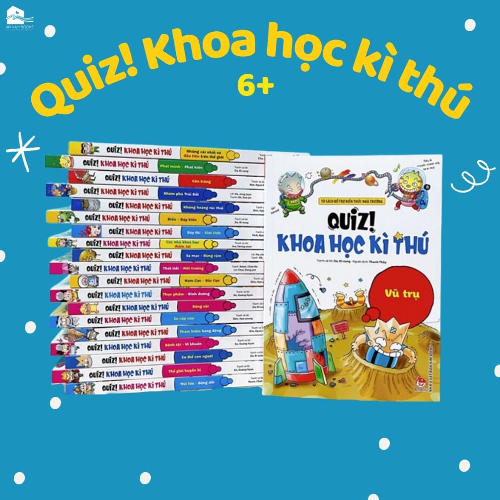  Sách - Quiz! Khoa học kì thú 