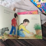  Sách cho bé 3-8 tuổi - Cùng Mina khám phá các loài động vật nhỏ trong vườn 