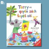  Sách song ngữ cho bé 3-8 tuổi - Terry và Quyển sách tuyệt vời - Terry and the Brilliant Book 