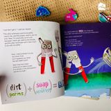  Sách song ngữ cho bé 3-8 tuổi - Hôi quá… mất vệ sinh quá! 