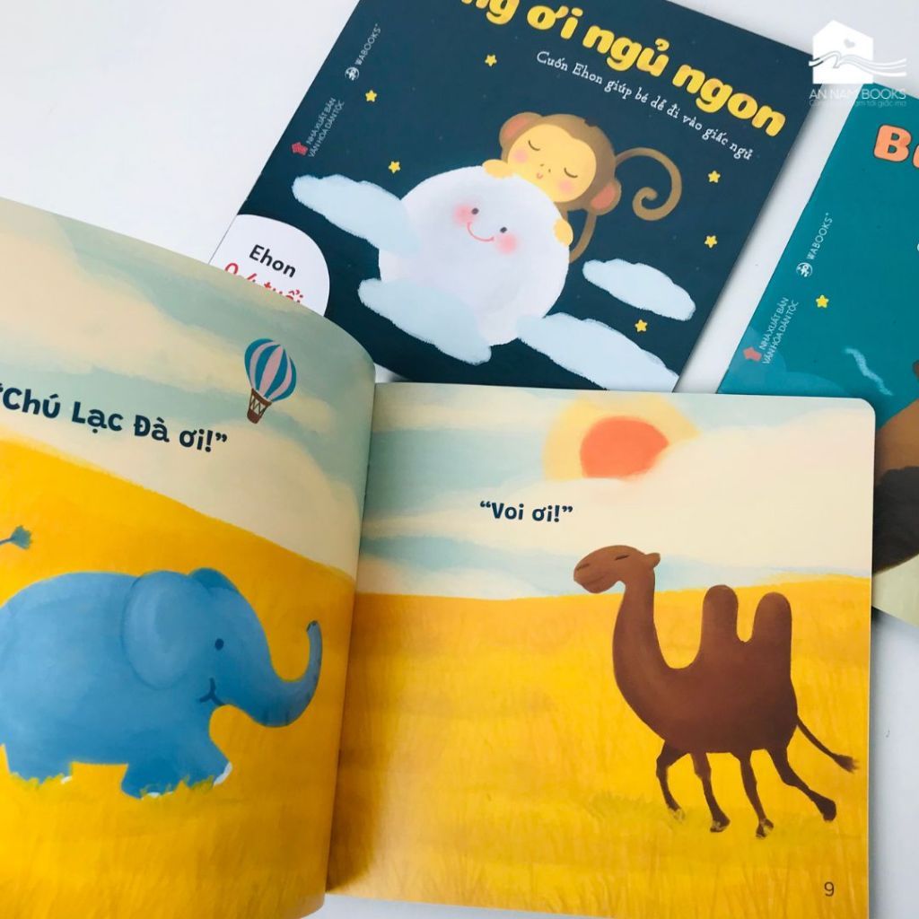  Sách Ehon Combo 3 cuốn Buồn ngủ ơi là buồn ngủ Dành cho trẻ từ 0-4 tuổi 