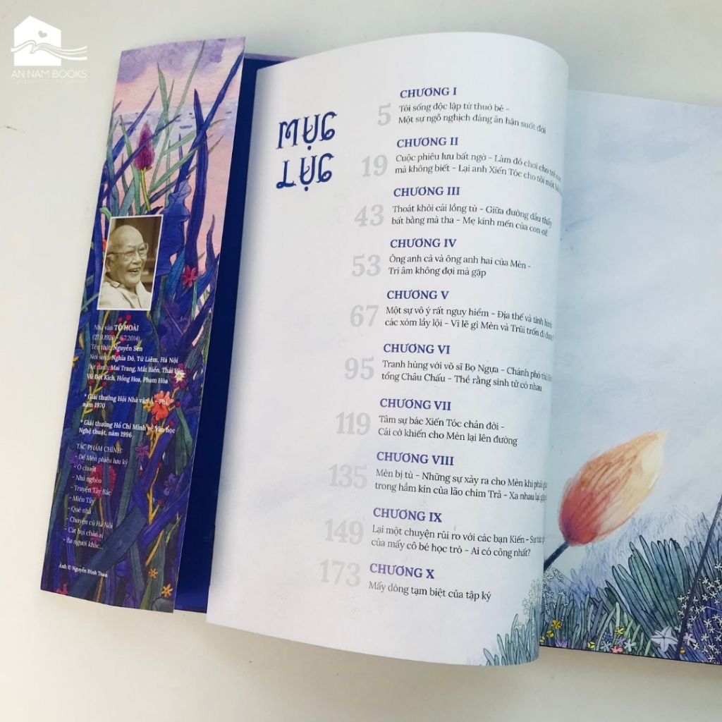  Sách bìa cứng bản đặc biệt - Dế Mèn Phiêu Lưu Ký – Đậu Đũa Minh Họa - Ấn Bản Kỉ Niệm 100 Năm Tô Hoài 