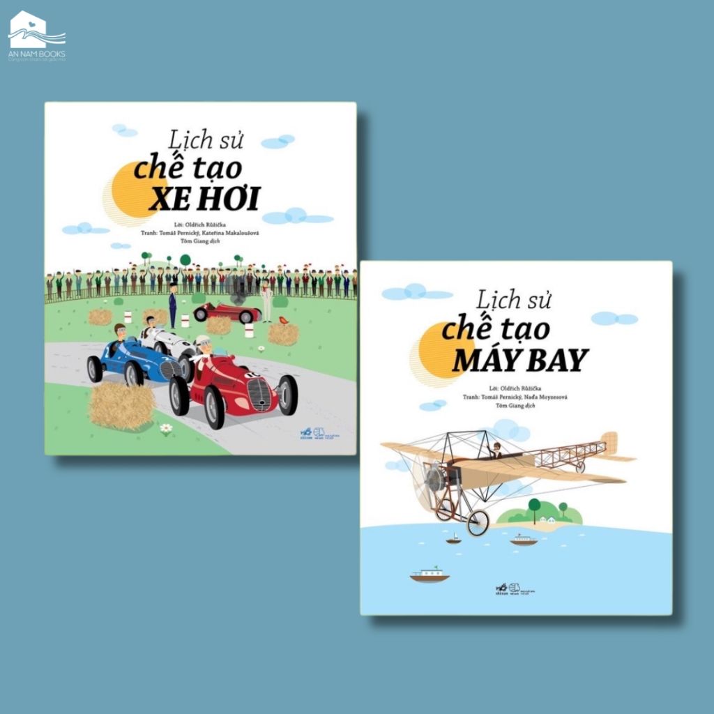  Sách - Lịch sử chế tạo phương tiện giao thông (2 phân loại) 