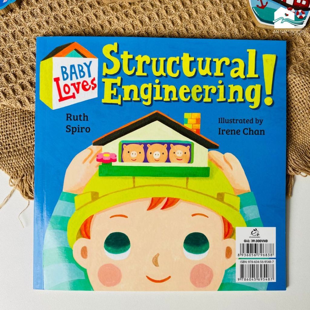  Sách song ngữ cho bé 0-6 tuổi - Bé Yêu Kỹ Thuật Kết Cấu Công Trình 