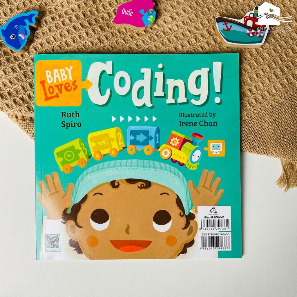  Sách song ngữ cho bé 0-6 tuổi - Bé yêu lập trình 