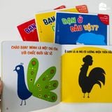  Sách combo 4 cuốn - Bạn là ai vậy (dành cho trẻ từ 0-3 tuổi) 