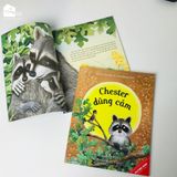  Sách song ngữ cho bé 3-8 tuổi - Gấu mèo Chester (Bán lẻ) 