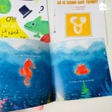  Sách Ehon - Combo 10 cuốn Hình khối, Màu sắc, Cáo Ken 