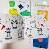  Sách Ehon - Combo 10 cuốn Hình khối, Màu sắc, Cáo Ken 