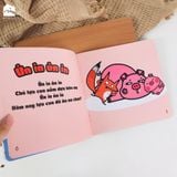  Sách Ehon - Combo 9 cuốn Moi moi Âm thanh Buồn ngủ - Cho bé 0-2 tuổi 