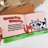  Sách Ehon - Combo 9 cuốn Moi moi Âm thanh Buồn ngủ - Cho bé 0-2 tuổi 