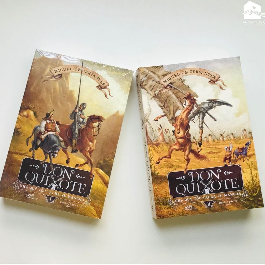  Sách - Combo Don Quixote - Nhà quý tộc tài ba xứ Mancha (Tái bản) - Bán lẻ 