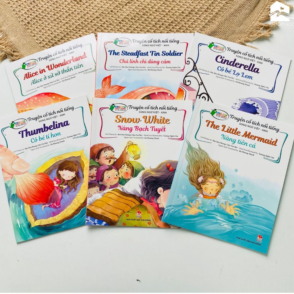  Sách - Truyện cổ tích nổi tiếng - Song ngữ Việt - Anh - Phần 2 