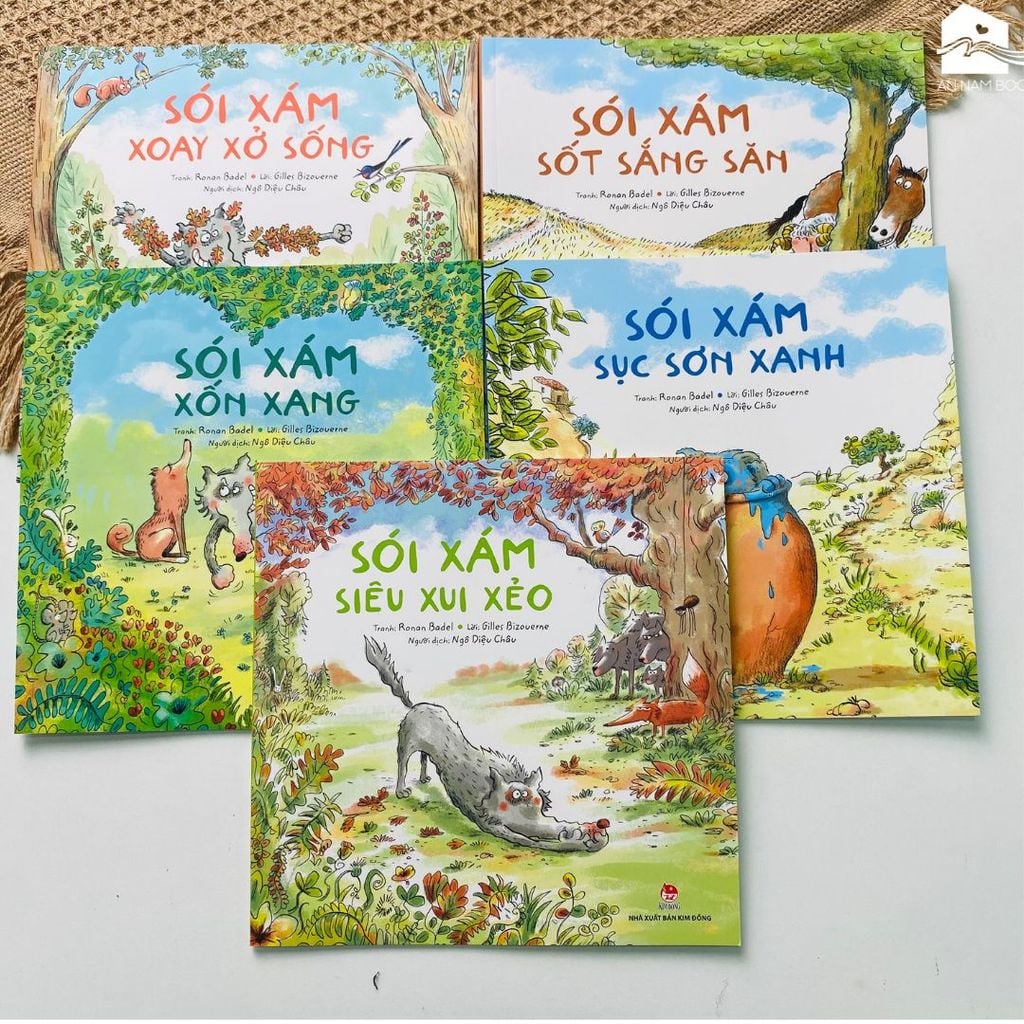  Sách - Bộ truyện Sói xám 