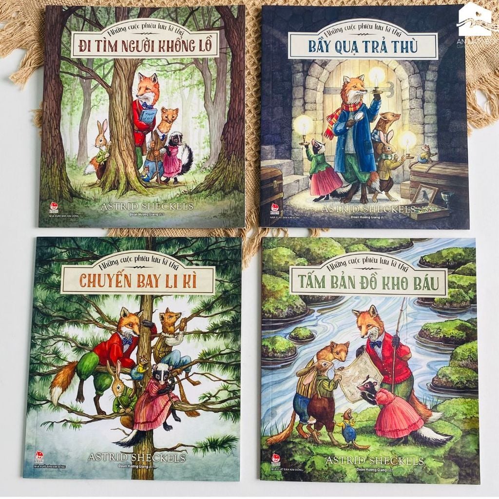  Sách - Bộ truyện Những Cuộc Phiêu Lưu Kì Thú 