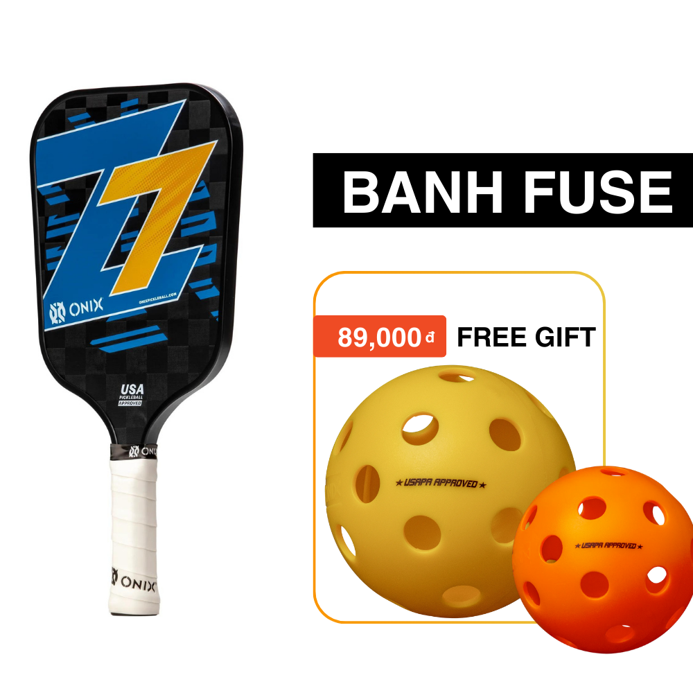 Onix Z7 ピックルボールパドル (グレー 4-1/8)（Z7 Pickleball