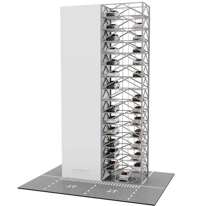  Hệ thống đỗ xe thông minh dạng Tháp - Tower Parking System 