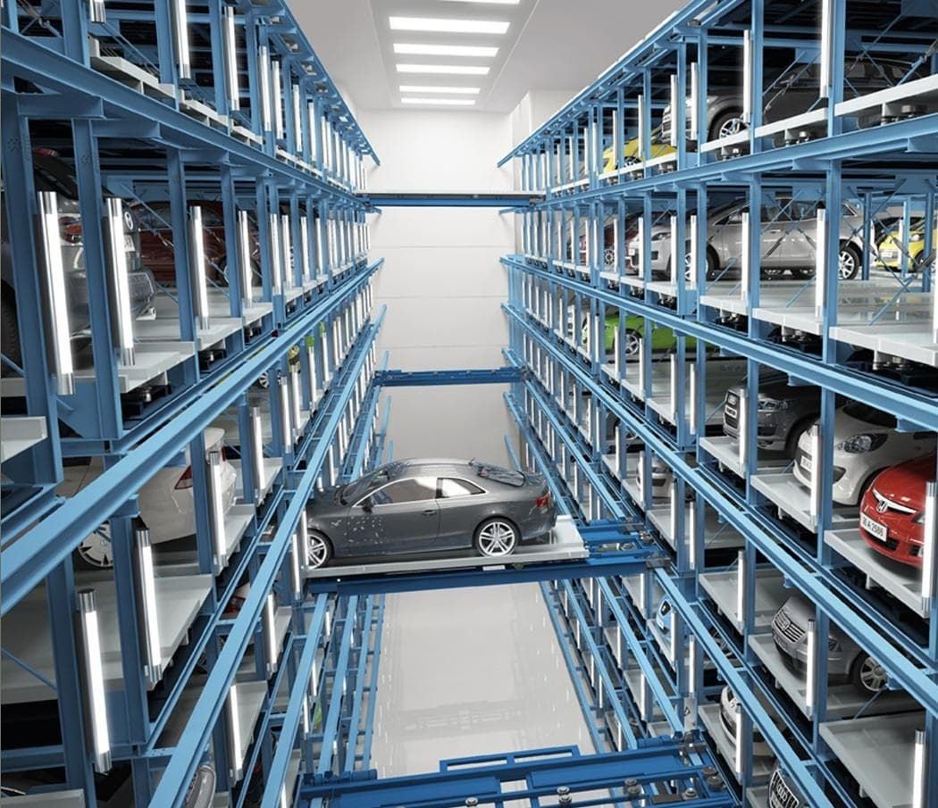  Hệ thống đỗ xe thông minh dạng Khay trượt - Cart type 